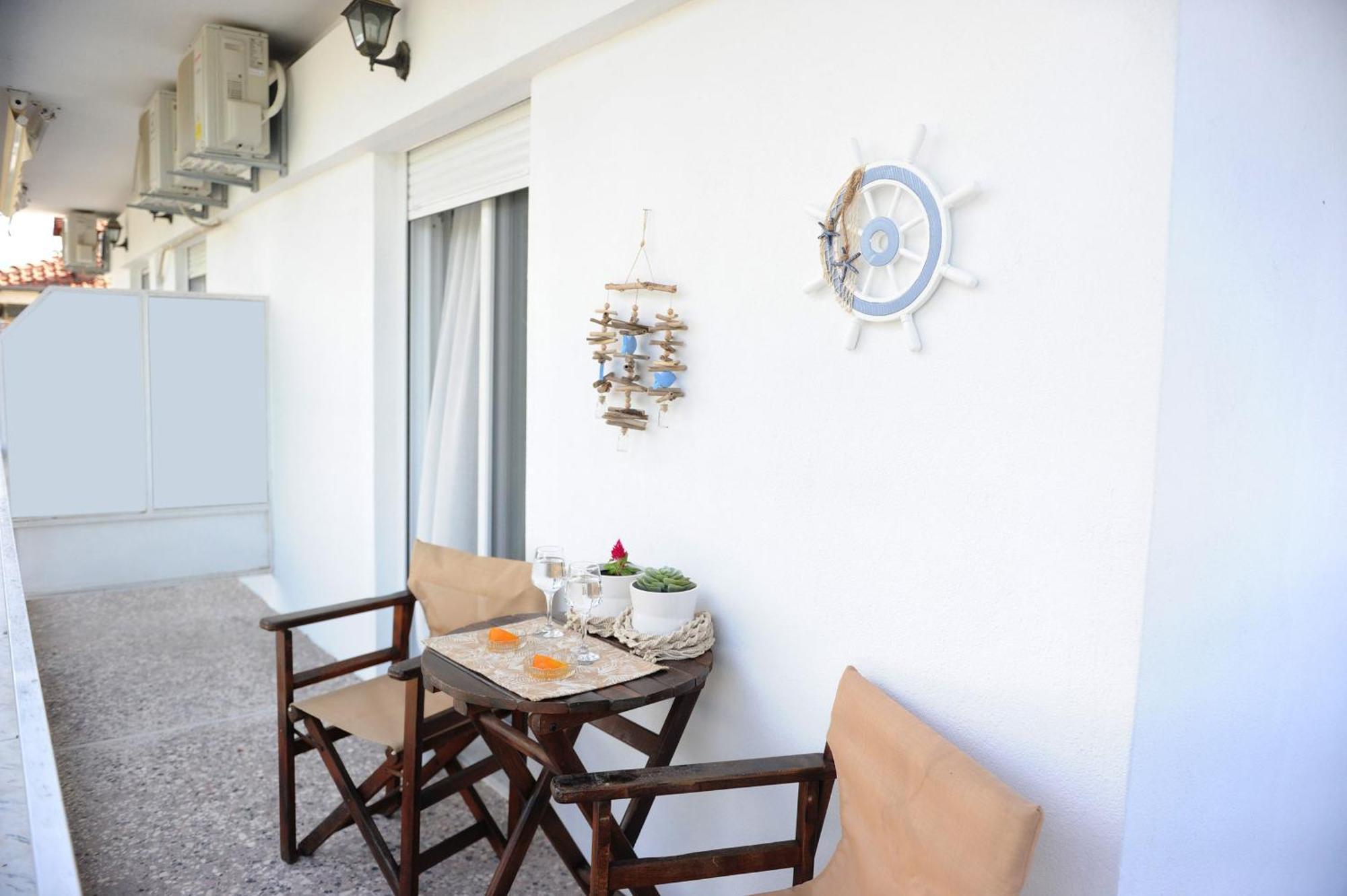 Stamatia Apartments Аспровалта Стая снимка